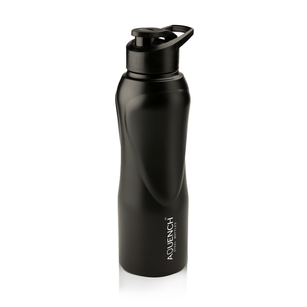 Blaze Pro Black Water Bottle - Aquench