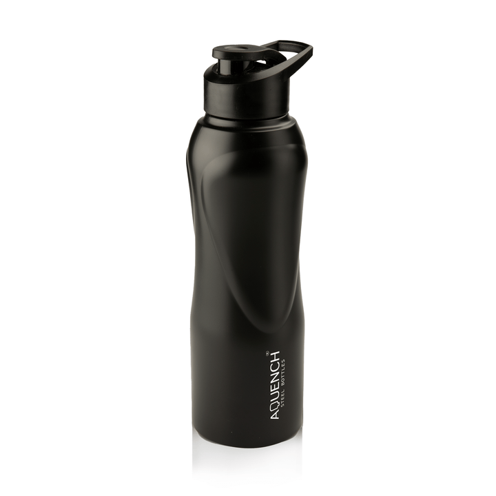 Blaze Pro Black Water Bottle - Aquench