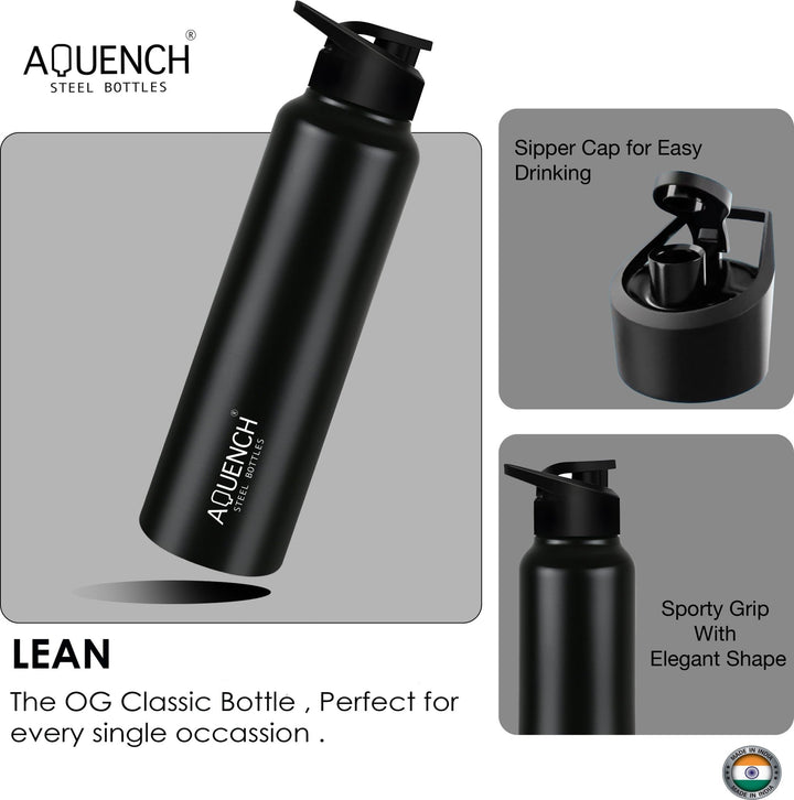 Lean Pro Black Water Bottle - My Store