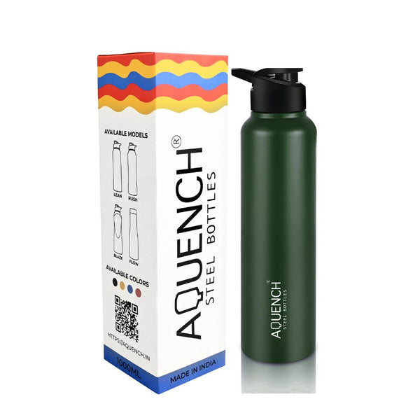 Lean Pro Dark Green Water Bottle - My Store