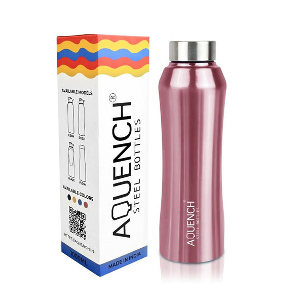 Rus Metallic Pink Water Bottle - My Store