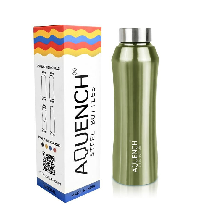 Rush Metalic Green Water Bottle - My Store