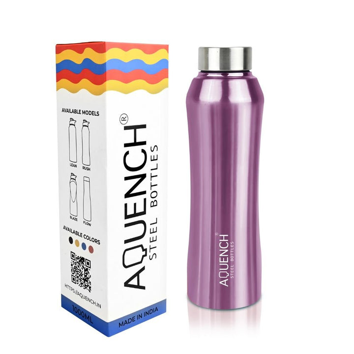 Rush Metallic Purple Water Bottle - My Store